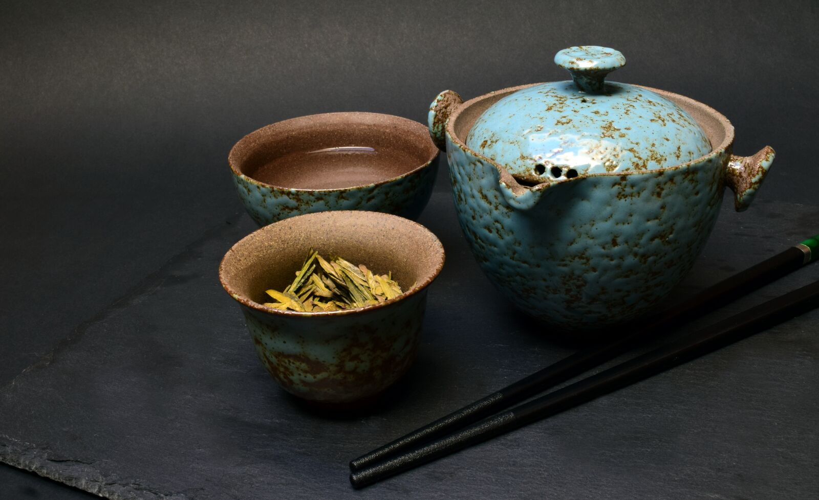 Nikon D3300 sample photo. Tee, tea set, chinese photography