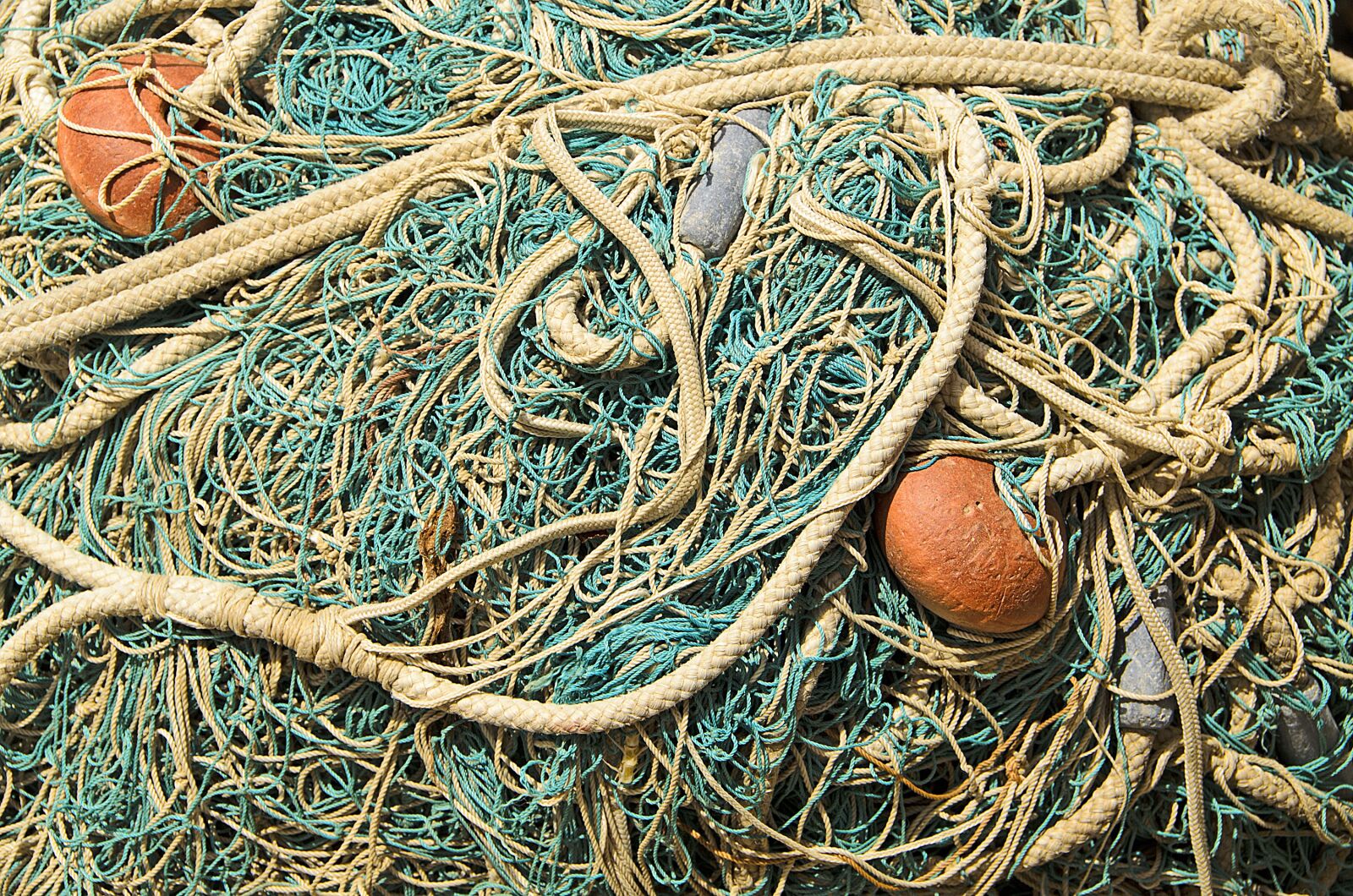 Nikon D5100 sample photo. Nets, fishing, sea photography