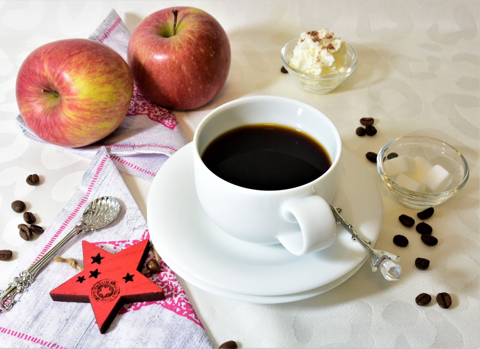 Nikon D7200 sample photo. Coffee, cup, beans photography