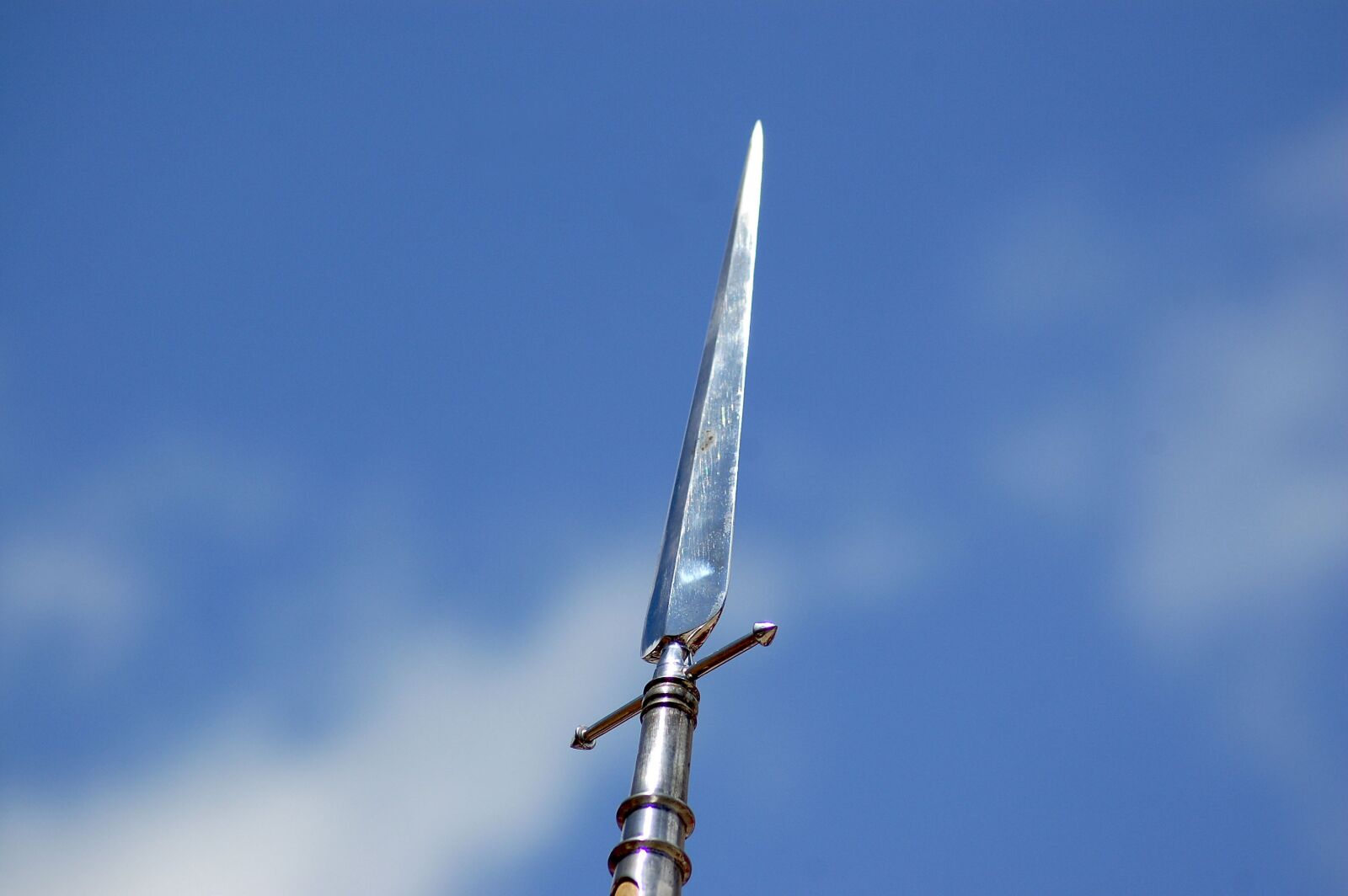 Nikon D50 sample photo. Sky, lance, banner photography