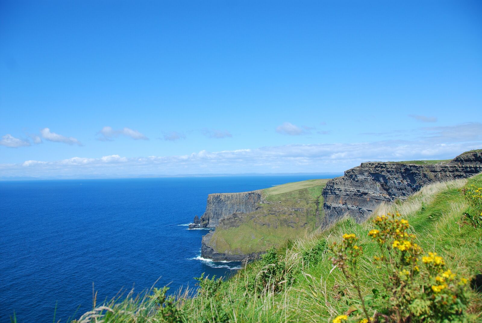 Nikon D80 sample photo. Cliffs of moher munster photography