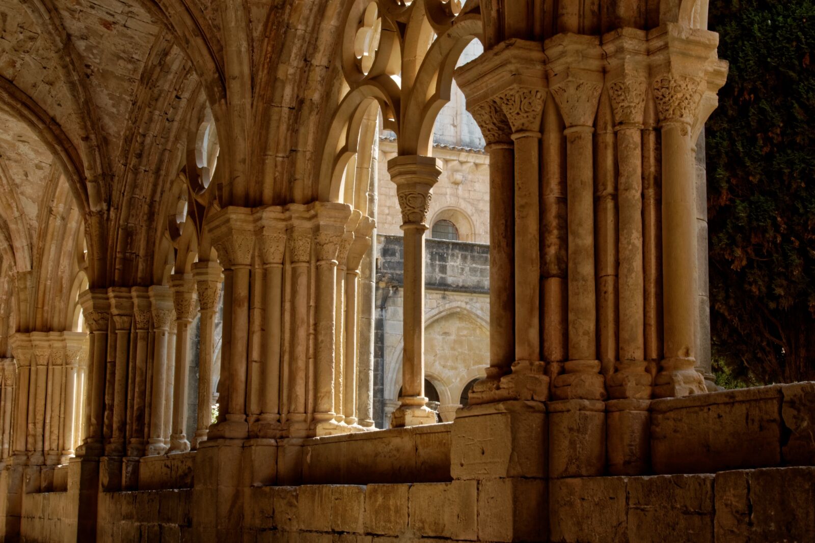 Nikon D50 sample photo. Monastery, tarragona, catalonia photography