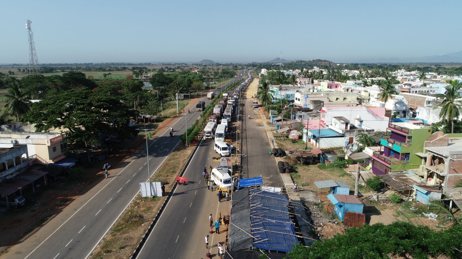 DJI FC6310 sample photo. Pandemic, covid-19, corona photography