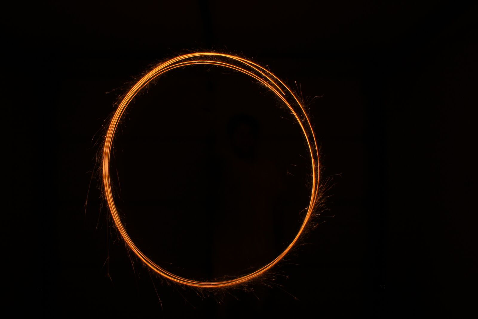 Canon EF-S 18-55mm F3.5-5.6 IS II sample photo. Circle, sparkler, portal photography