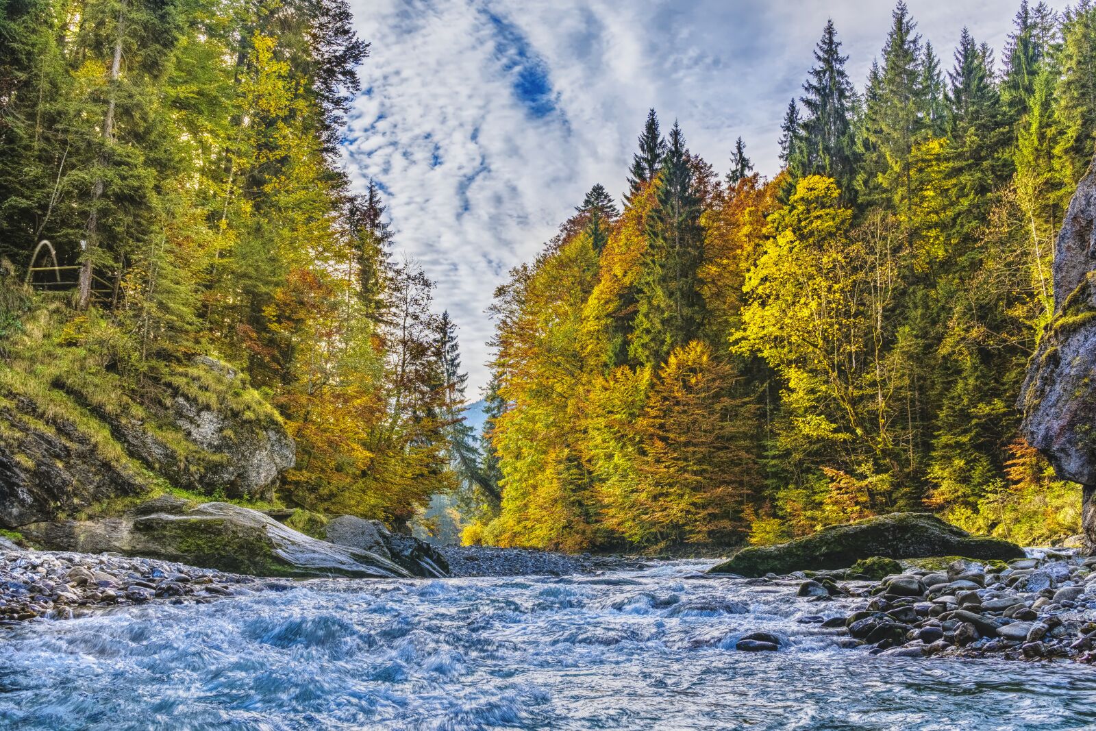 Sony a6300 + Sigma 30mm F2.8 EX DN sample photo. Ammer, alpine, autumn photography