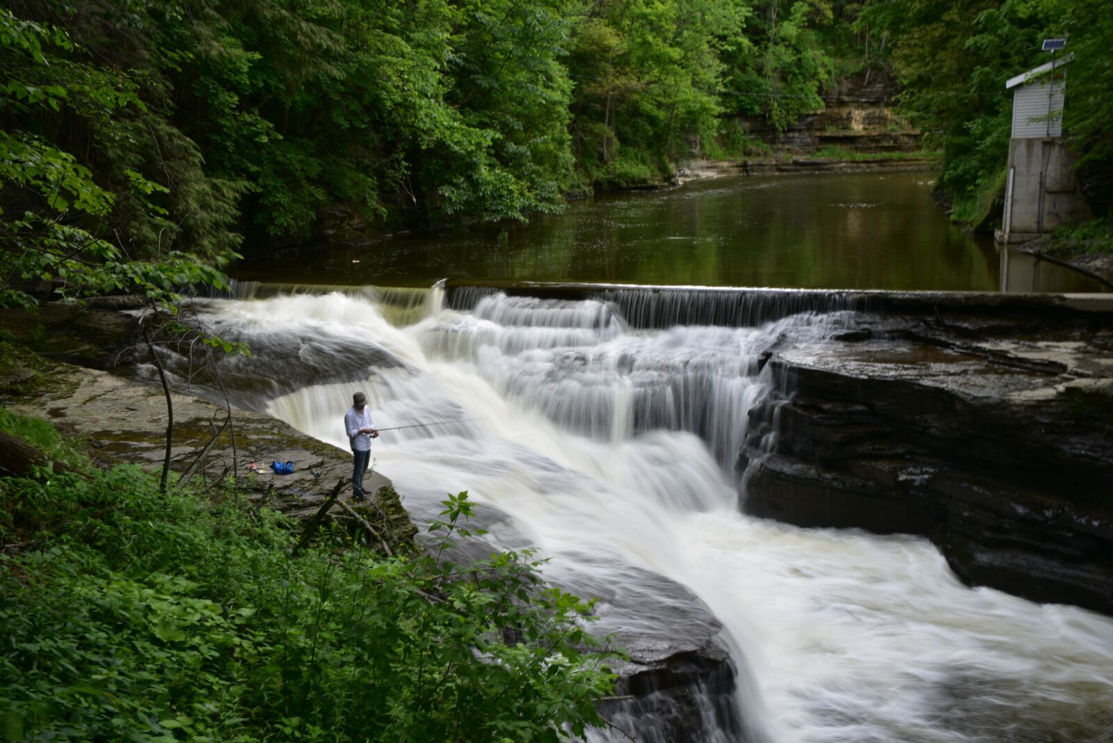 Nikon D810 sample photo. River, water flow, blur photography