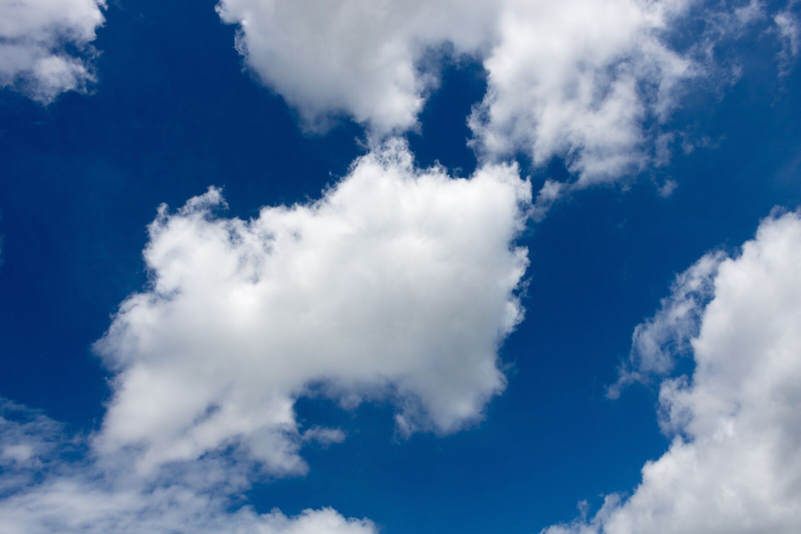 Canon EOS 750D (EOS Rebel T6i / EOS Kiss X8i) sample photo. Clouds, blue sky, blue photography