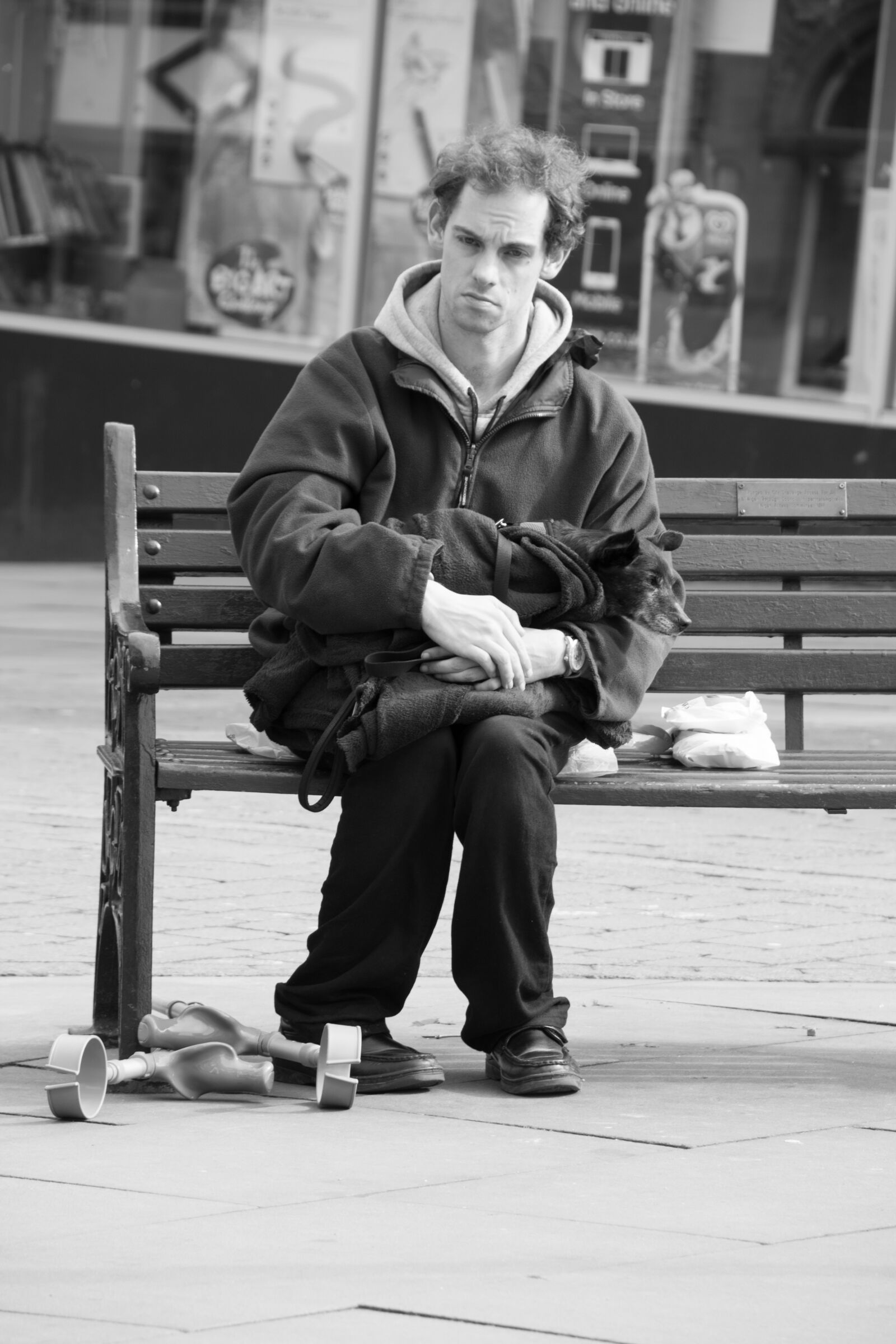 Nikon D5300 sample photo. Man, lonely, street photography