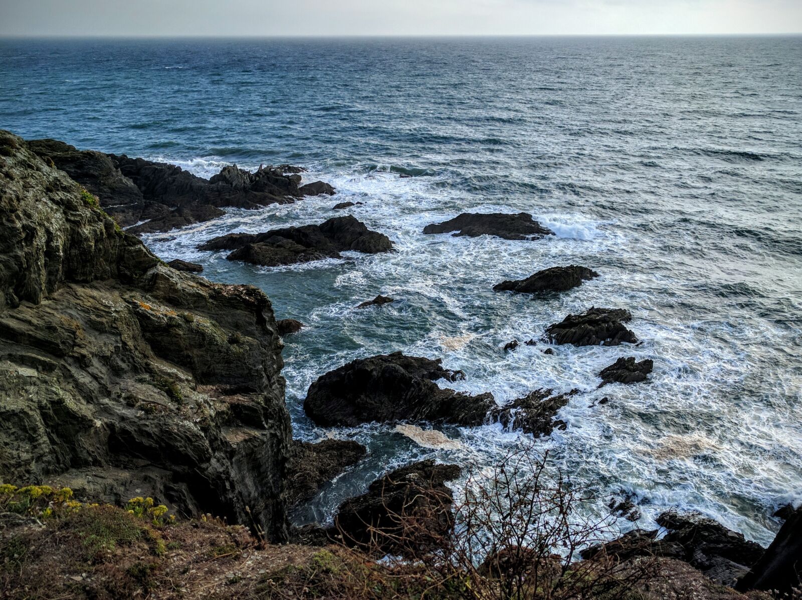 Google Nexus 6P sample photo. Sea, coast, cornwall photography