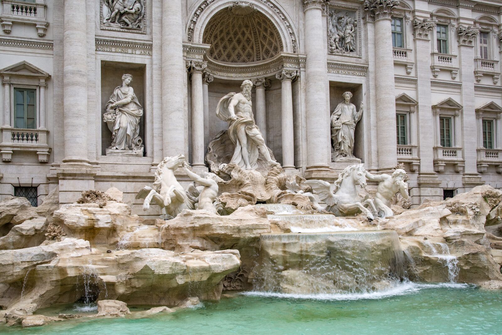Pentax K-1 Mark II sample photo. Trevi, fountain, statue photography