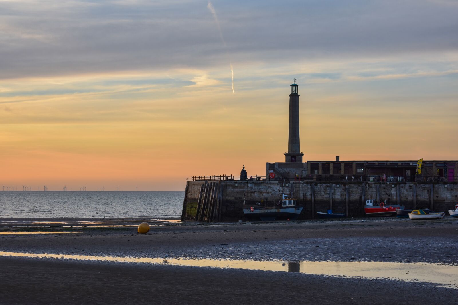 Nikon D3400 sample photo. Sunset, beach, lighthouse photography