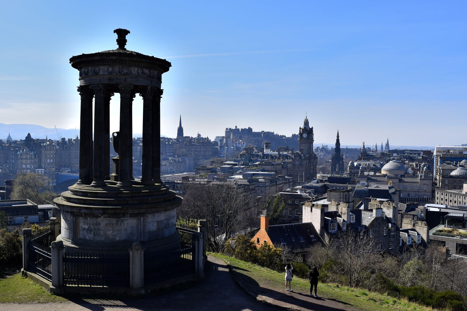 Nikon D5300 sample photo. Edinburgh, calton hill, city photography