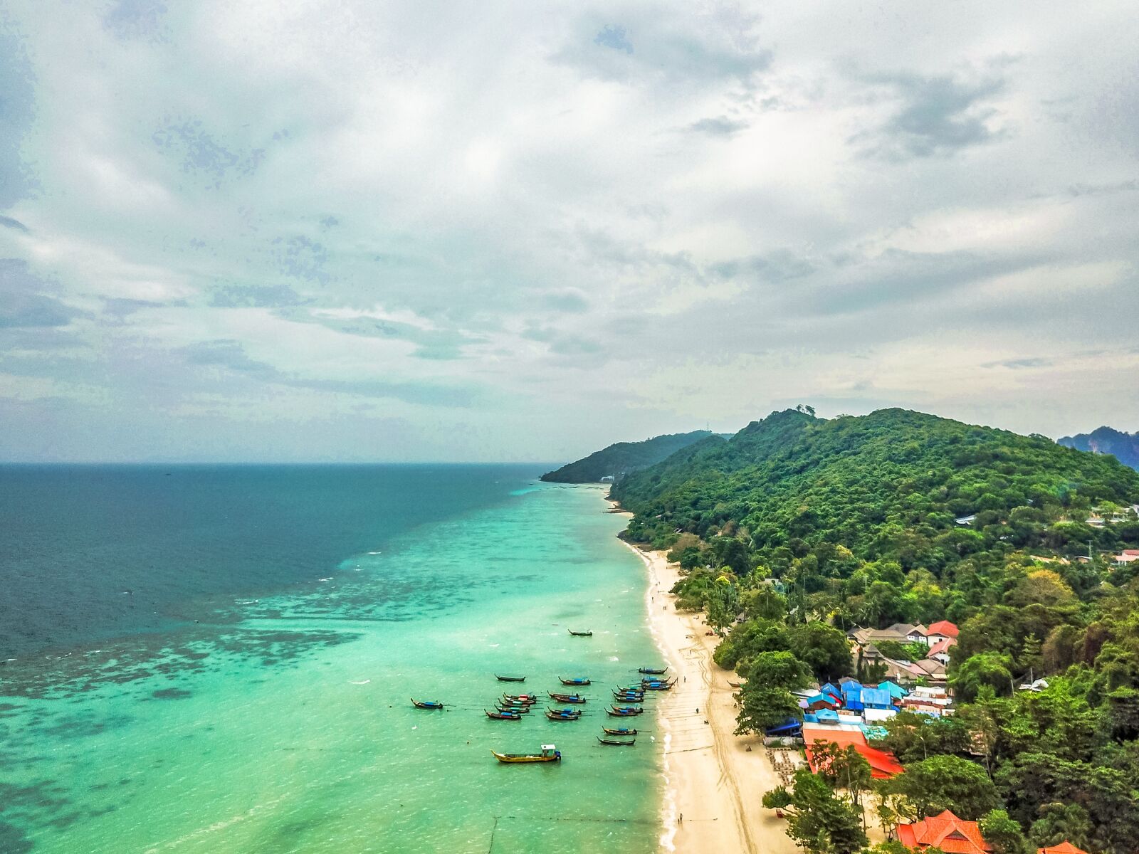 DJI FC220 sample photo. Thailand, beach, sea photography