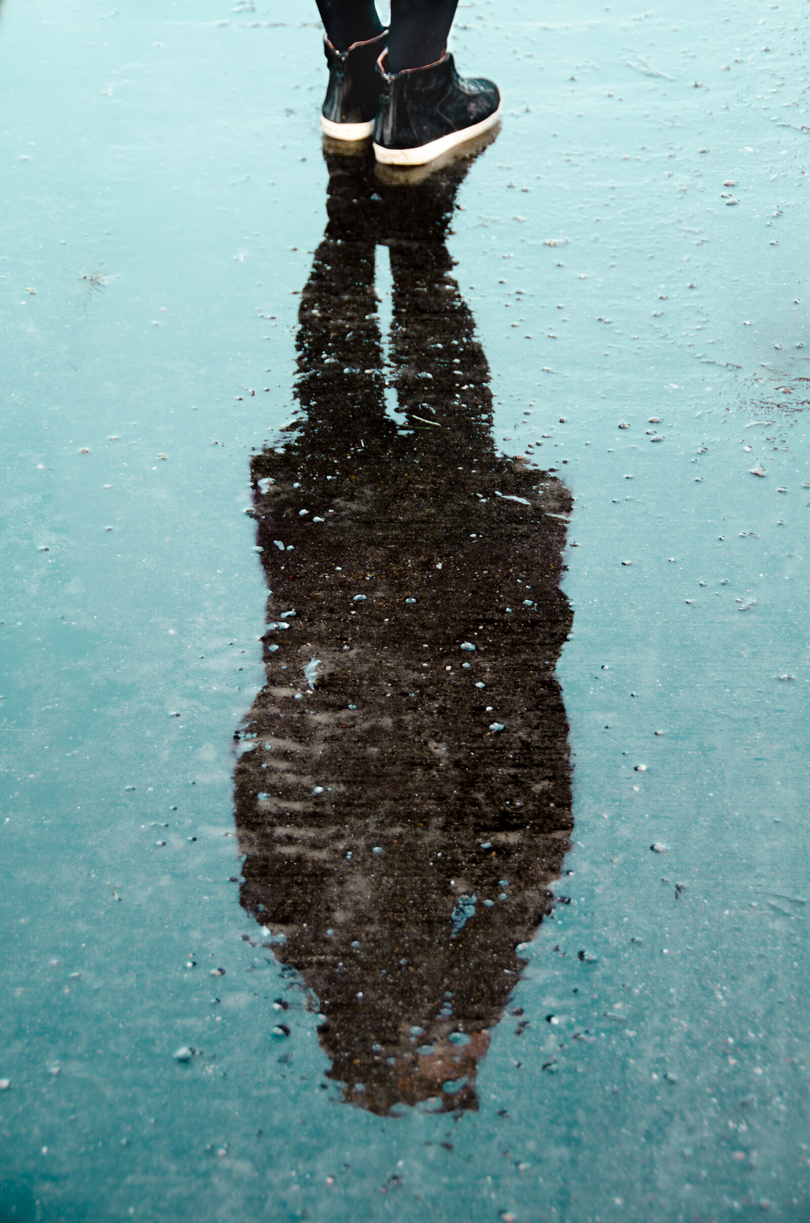 Nikon D7000 sample photo. Shadow, of, person, on photography