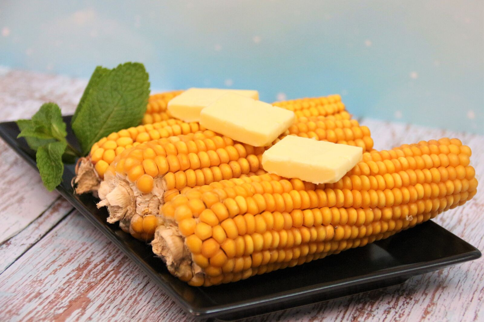 Canon EOS 700D (EOS Rebel T5i / EOS Kiss X7i) sample photo. Corn, butter, food photography