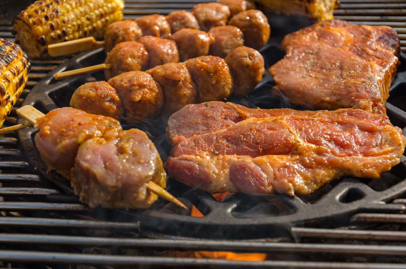 Nikon D5100 sample photo. Barbecue, grill party, eat photography