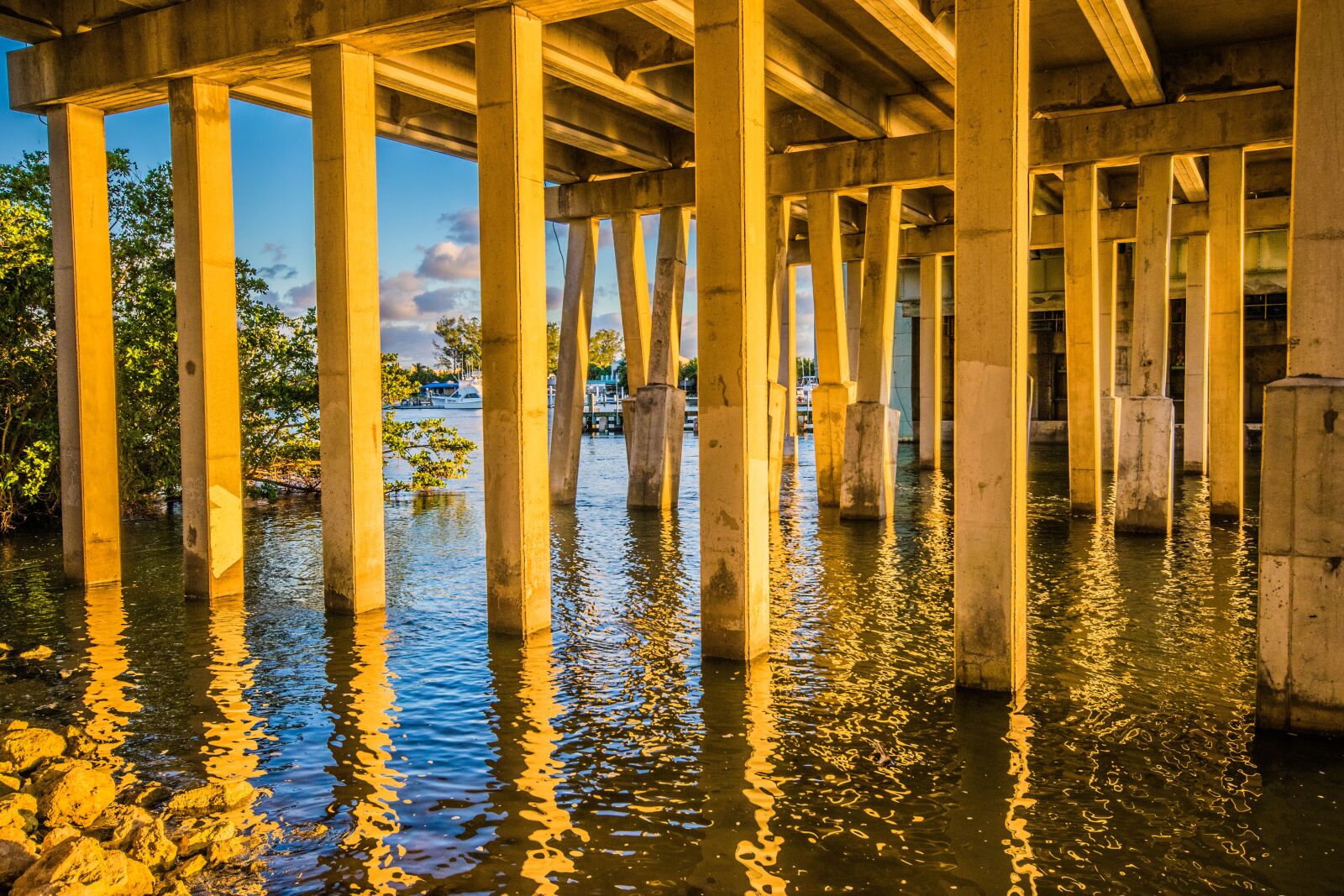 Nikon D5300 sample photo. Bridge, water, support photography
