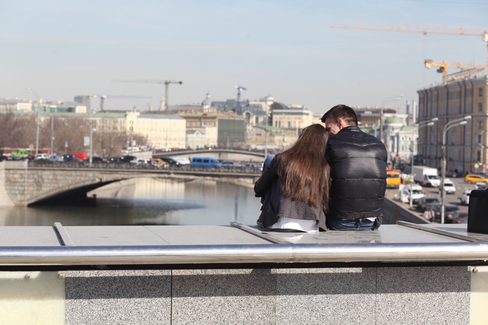 Canon EOS 5D Mark II sample photo. Moscow, the moscow river photography