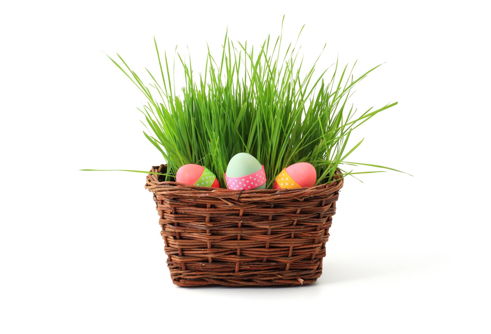 Canon EOS 5D Mark II sample photo. Grass, easter, eggs, basket photography