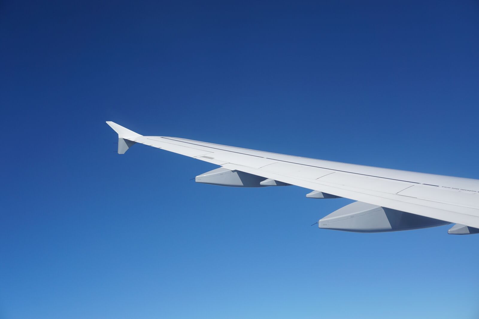 Sony a6000 sample photo. Aircraft, sky, wing photography
