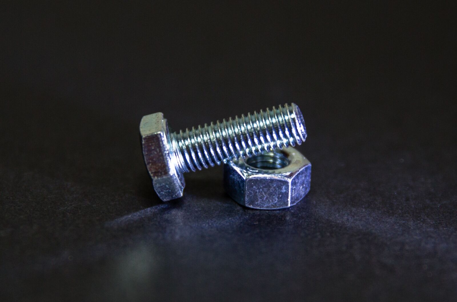 Canon EF 24-70mm F2.8L II USM sample photo. Nut, bolt, metal photography