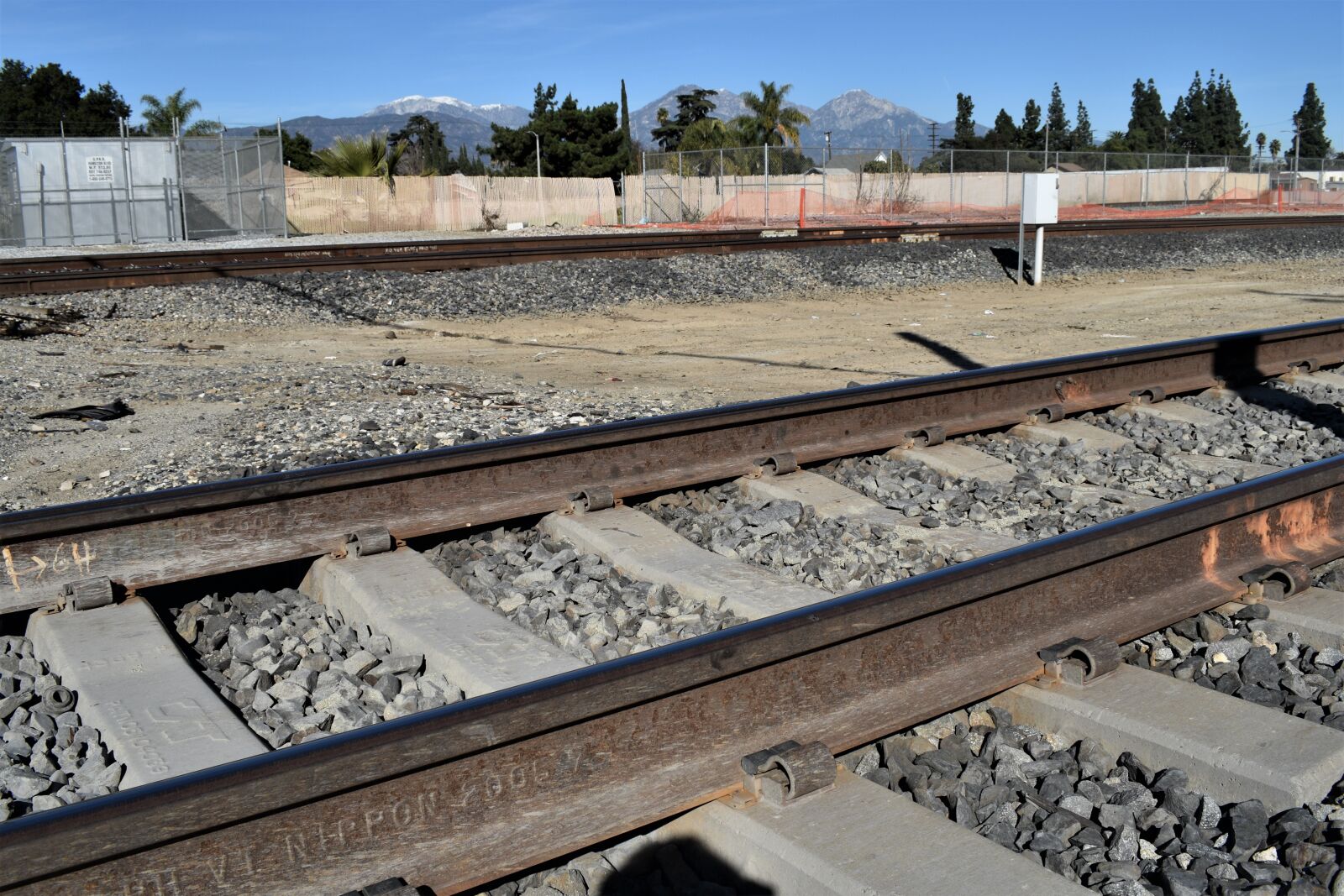 Nikon D3500 sample photo. Track, railroad, industrial photography