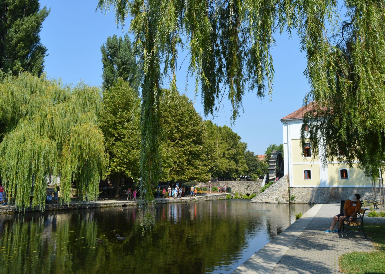 Nikon D3200 sample photo. Tapolca, mill pond, lower photography