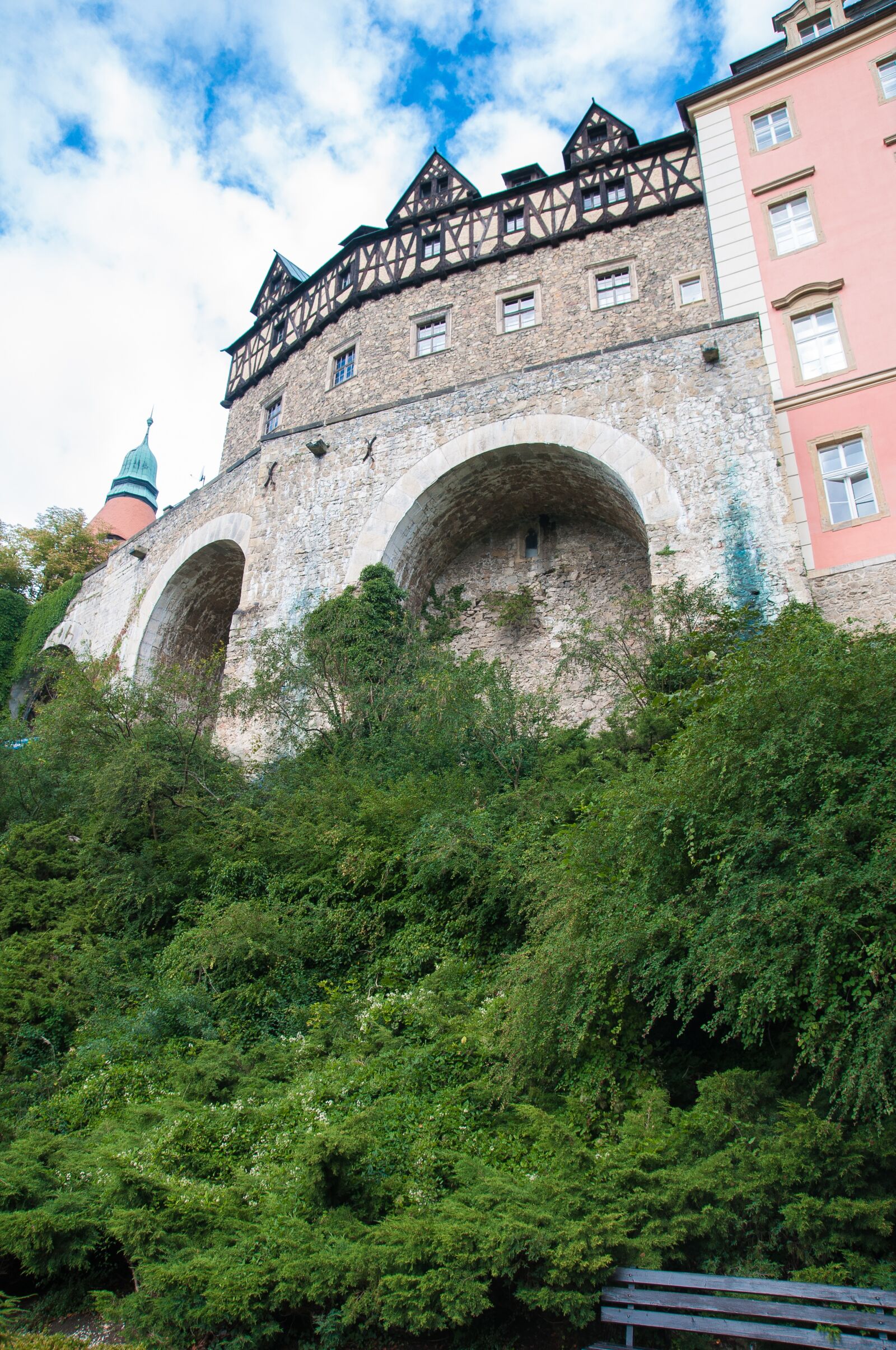 Nikon D90 sample photo. Castle, książ, garden photography