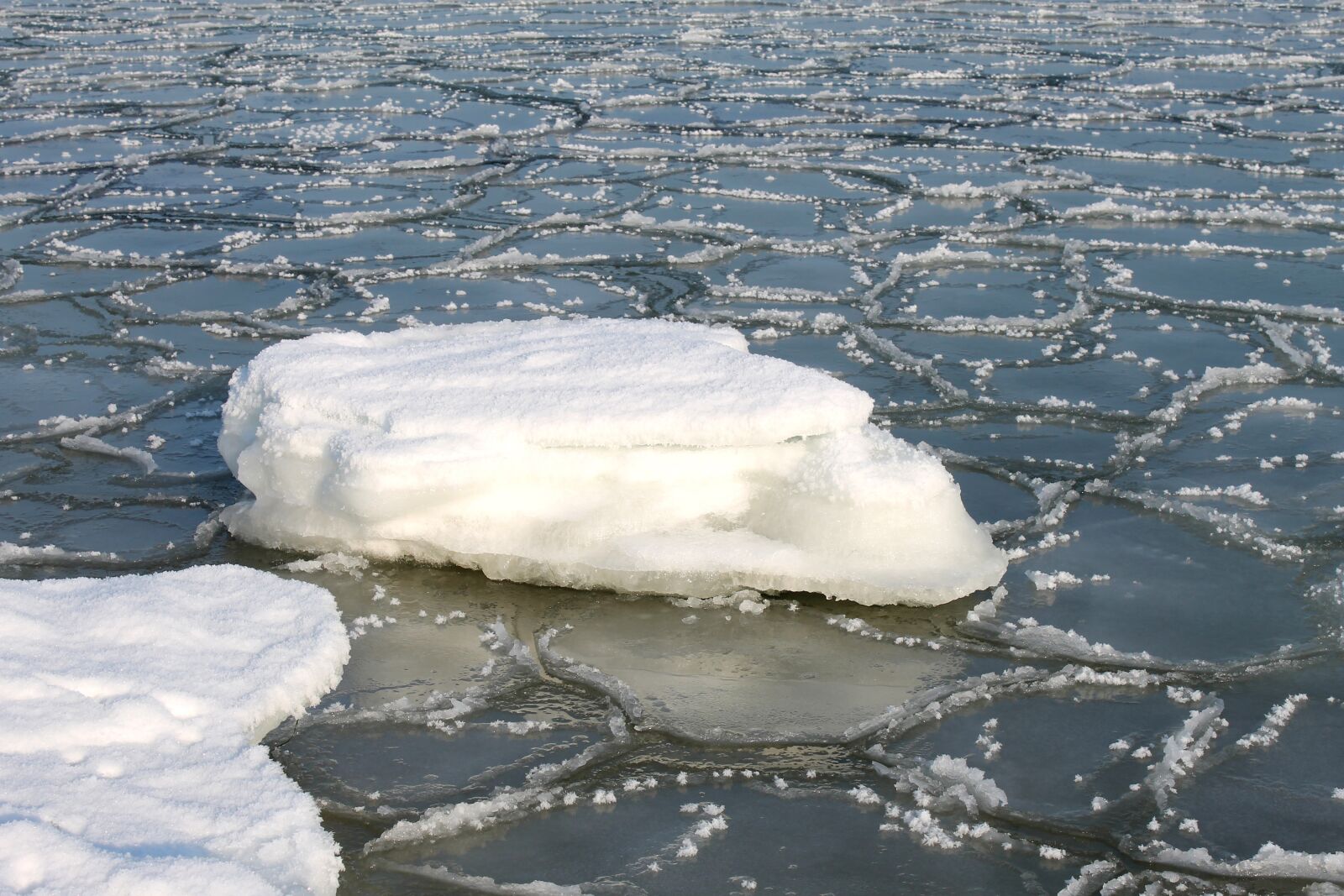 Canon EOS 1100D (EOS Rebel T3 / EOS Kiss X50) sample photo. Ice floes, baltic sea photography