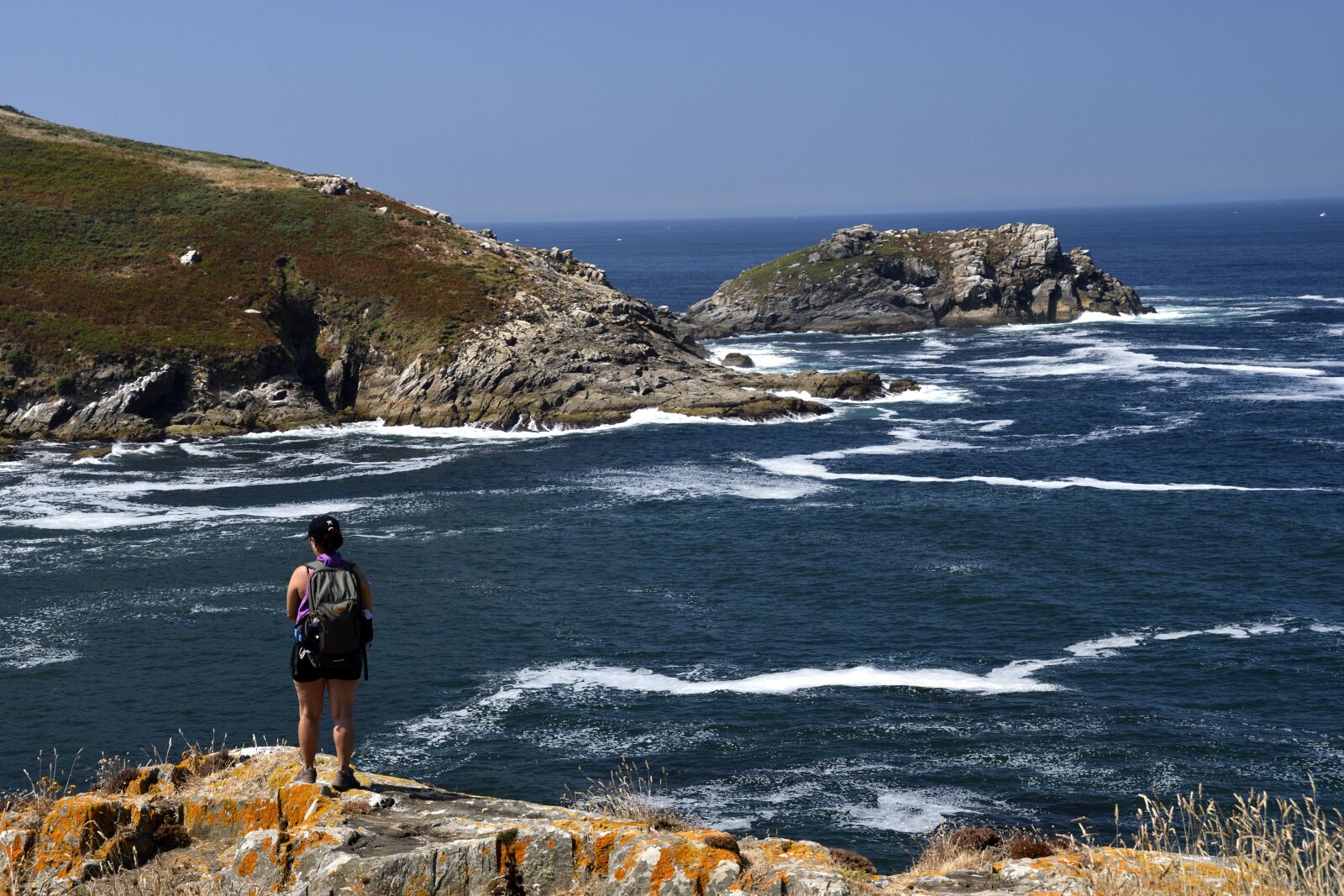 Nikon D500 sample photo. Cliff, ocean, sea photography