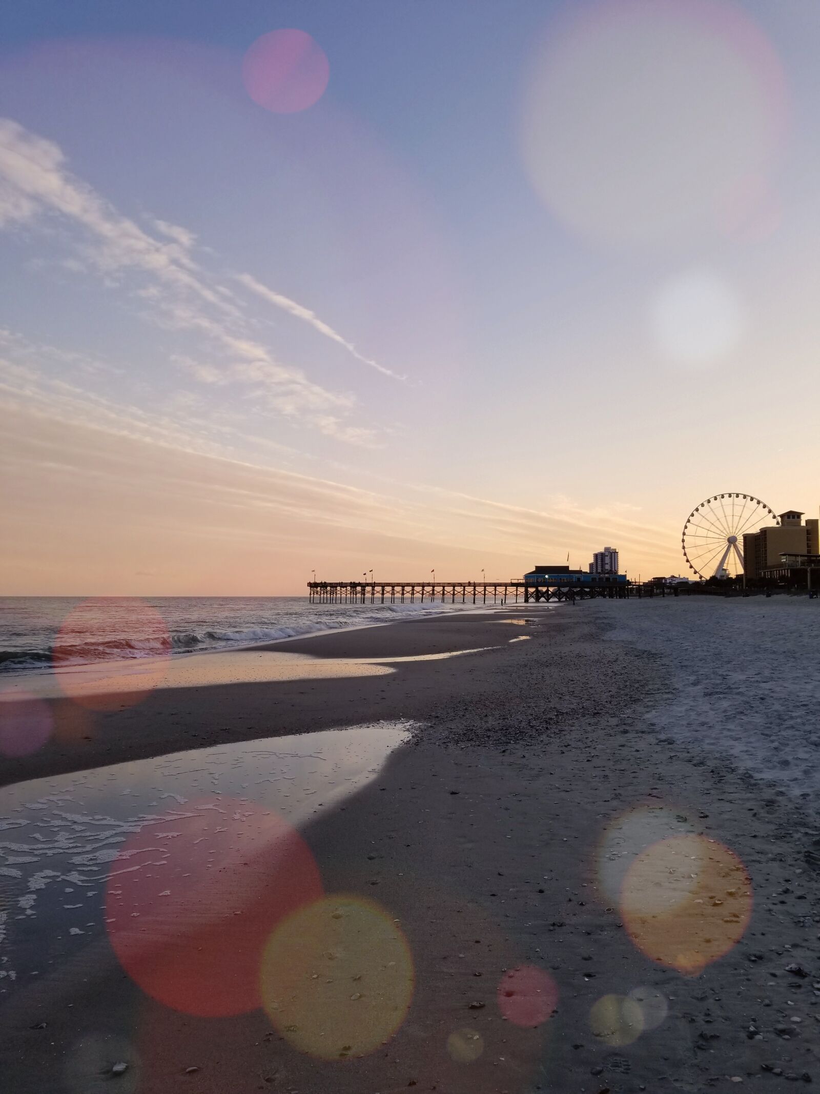 Samsung Galaxy S8 sample photo. Beach, sunset, ocean photography