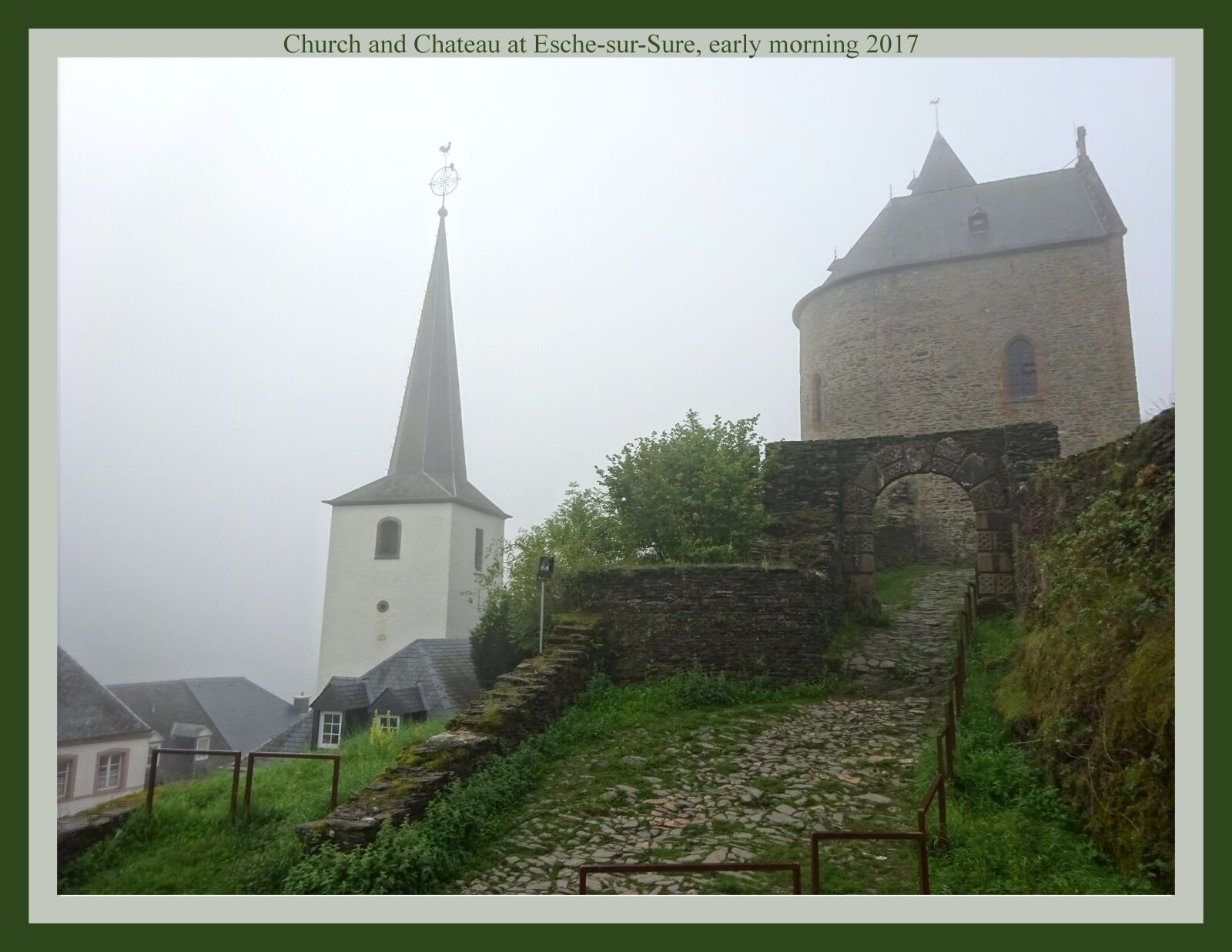 Sony Cyber-shot DSC-WX350 sample photo. Church, chateau, mist photography