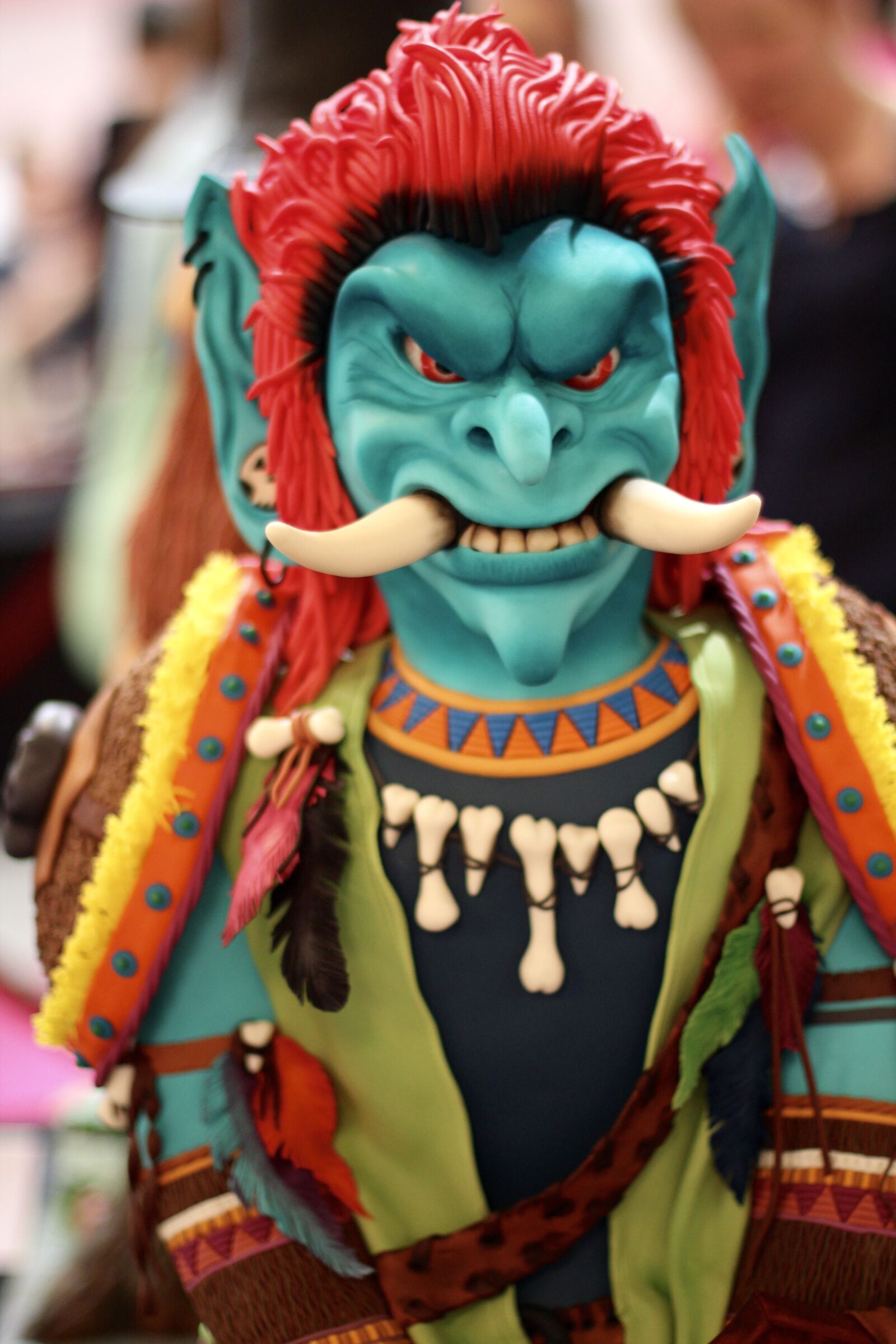 Canon EOS 600D (Rebel EOS T3i / EOS Kiss X5) + Canon EF 50mm F1.4 USM sample photo. Monster, figure, marzipan photography