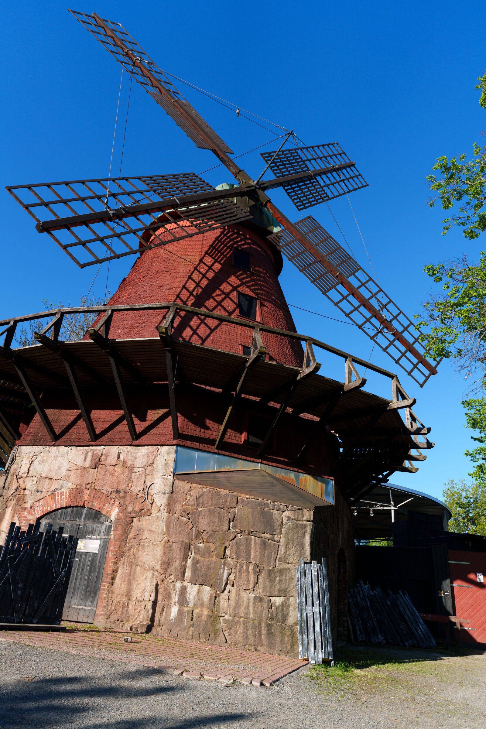 Sony a7R V sample photo. Old windmill theatern photography