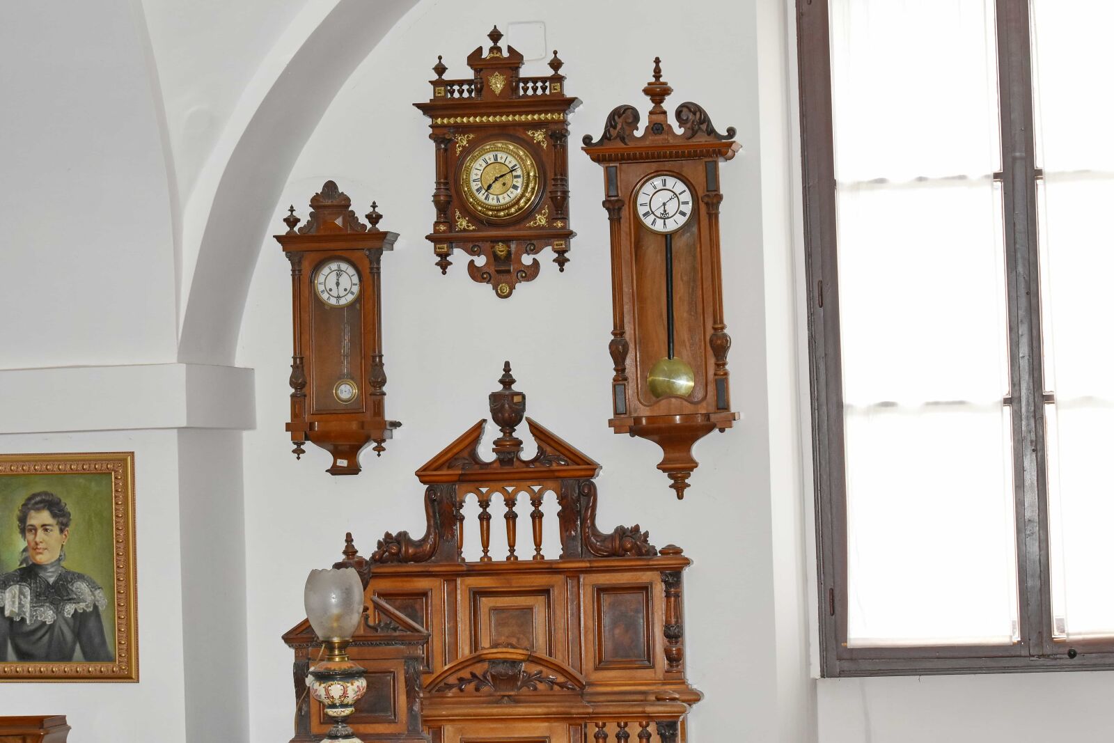 Nikon D5500 sample photo. Analog clock, antiquity, baroque photography