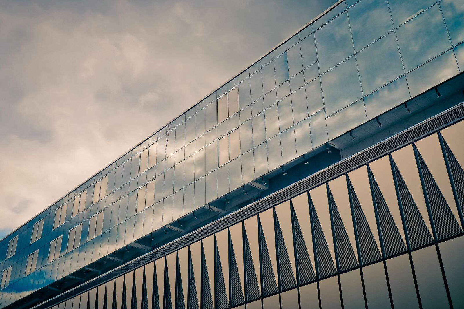 Olympus OM-D E-M10 sample photo. Architecture, facade, office building photography