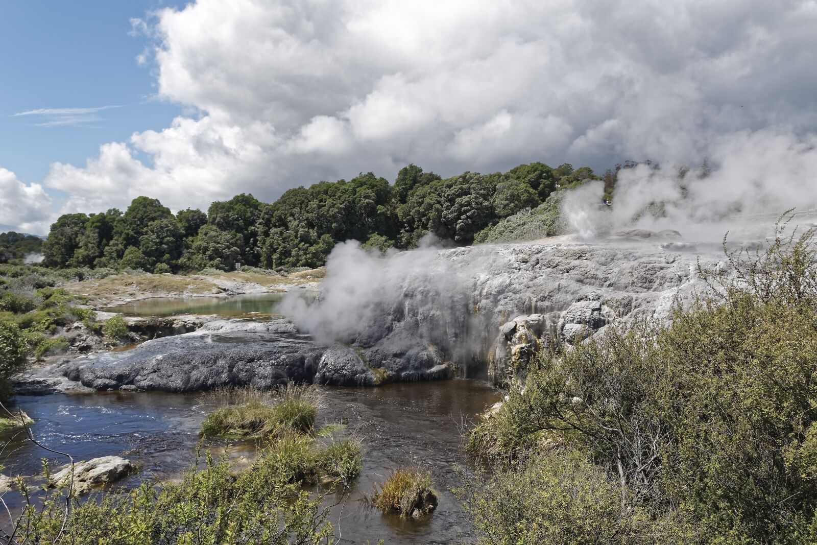 Nikon D500 sample photo. New zealand, pohutu geyser photography