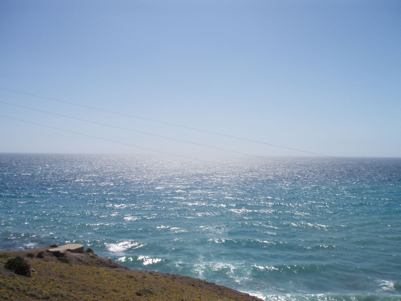 Olympus u700,S700 sample photo. Sea, horizon, calm photography
