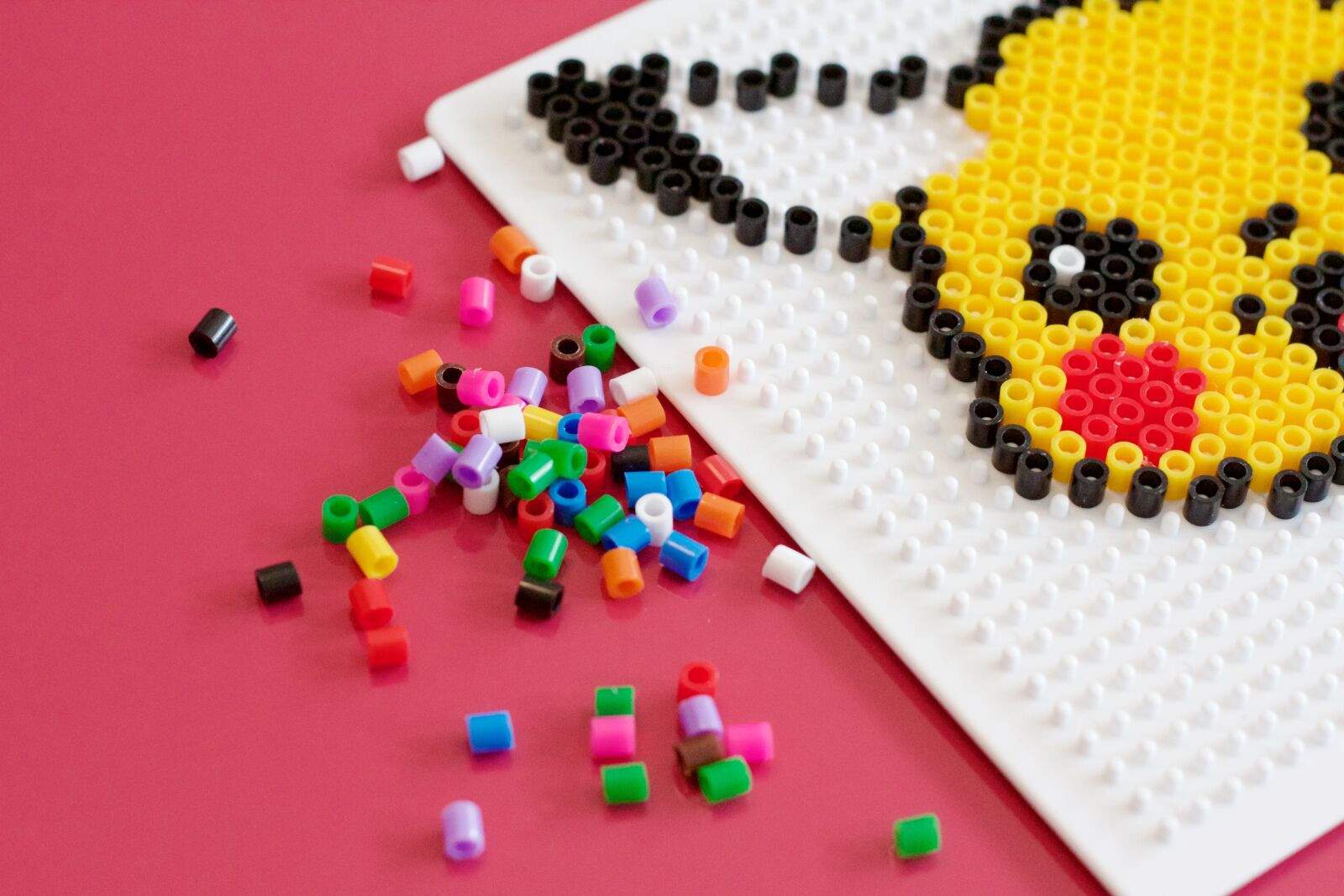 Canon EOS 60D sample photo. Fuse beads, perler beads photography