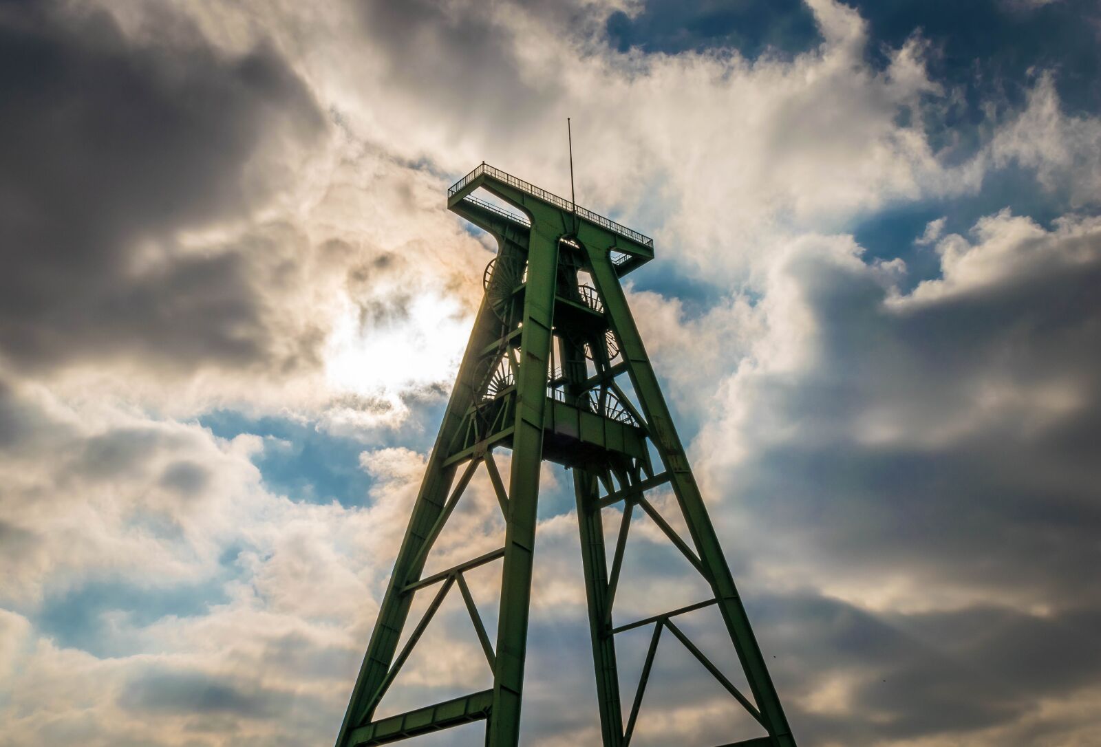Nikon D3300 sample photo. Bill, headframe, mine photography