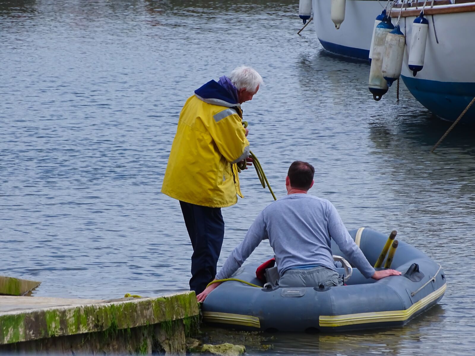 Sony Cyber-shot DSC-HX400V sample photo. Dingy, boat, harbour photography