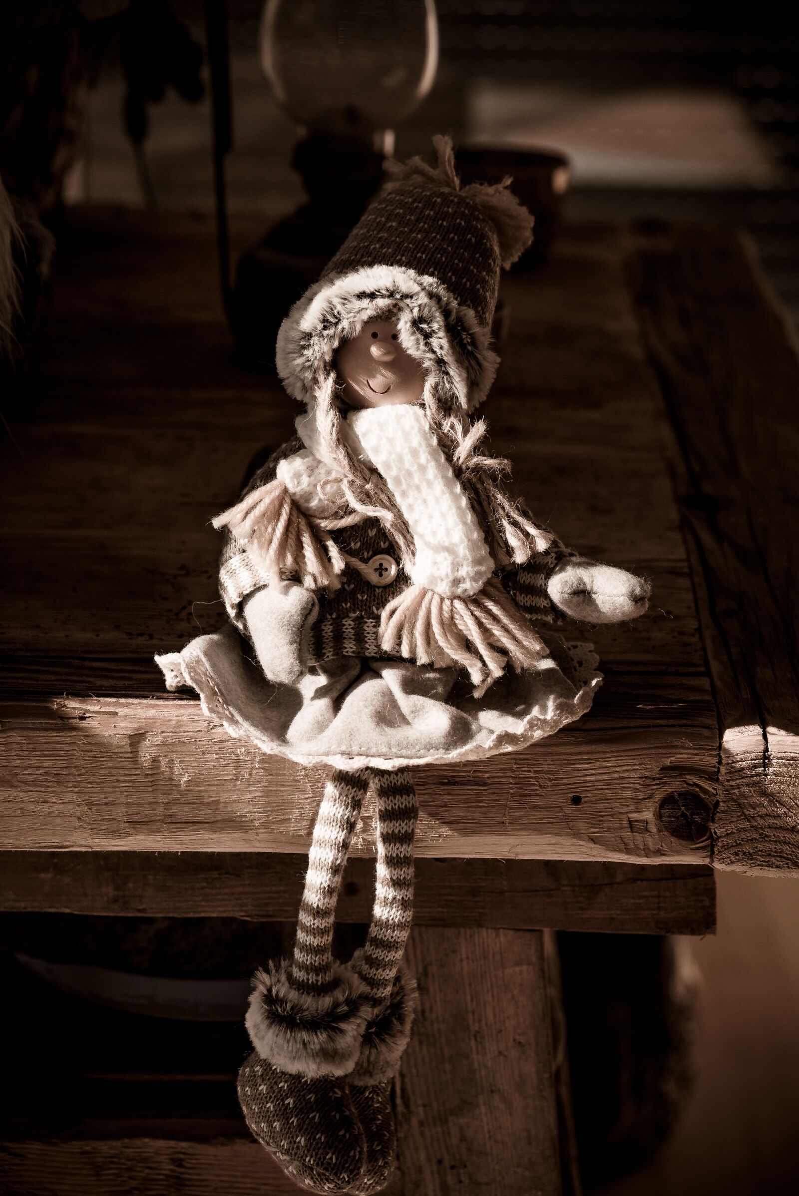 Nikon D750 sample photo. Doll, girl, brown photography