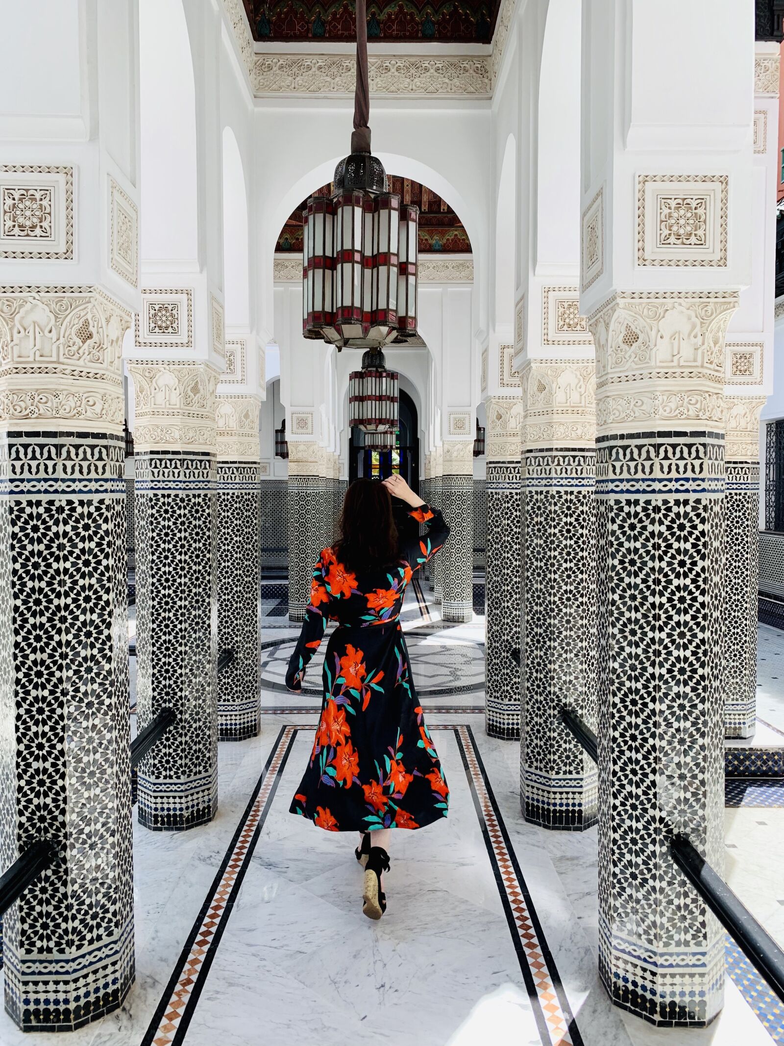 iPhone XS back dual camera 4.25mm f/1.8 sample photo. Morocco, marrakech, ornament photography