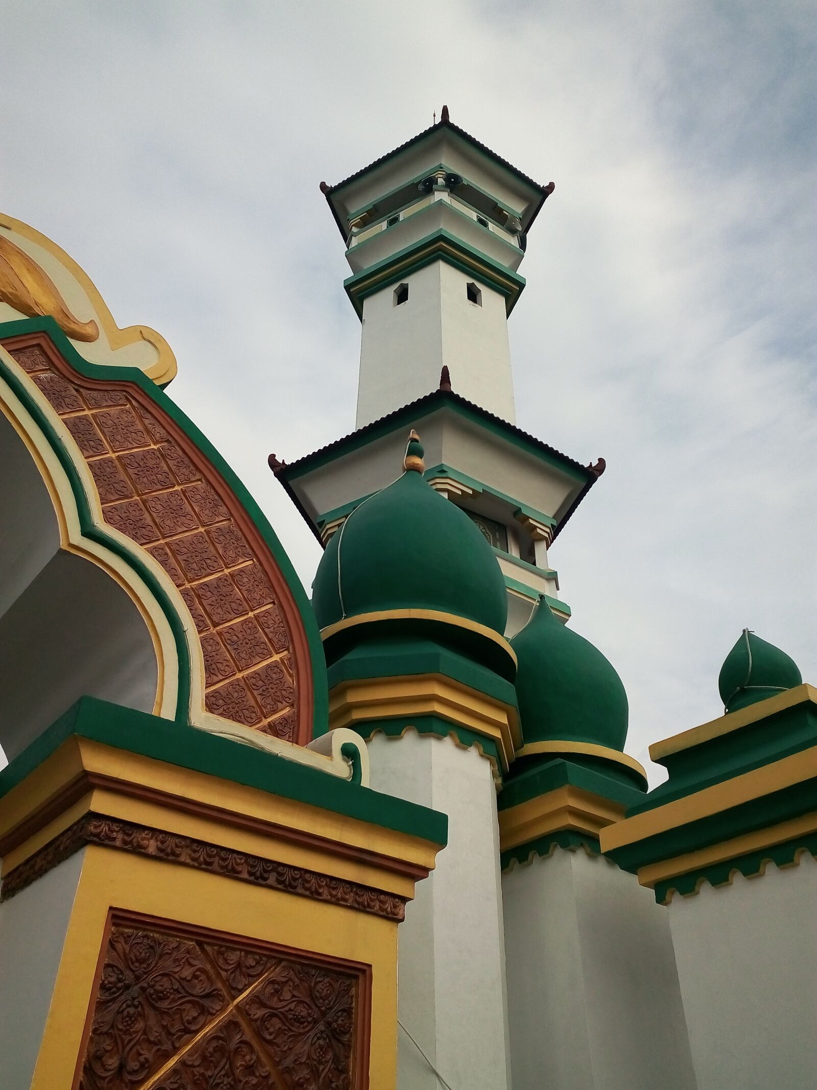 vivo X3S sample photo. Tower, the mosque, the photography