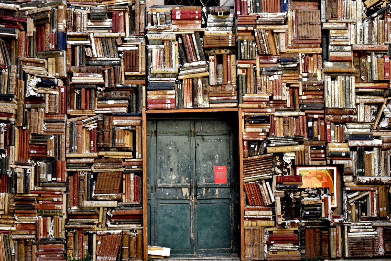 Nikon D750 sample photo. Books, door, entrance photography
