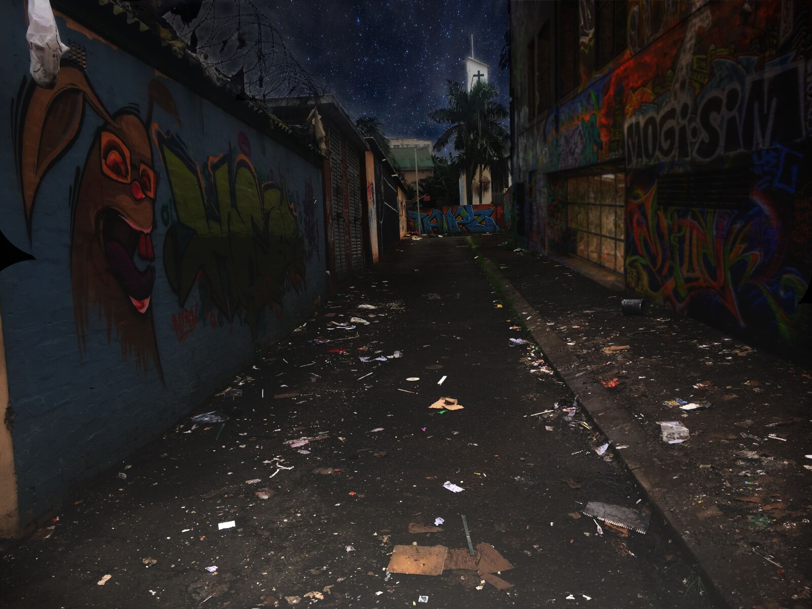 iPhone 6 Plus back camera 4.15mm f/2.2 sample photo. Alley way, durban, urban photography