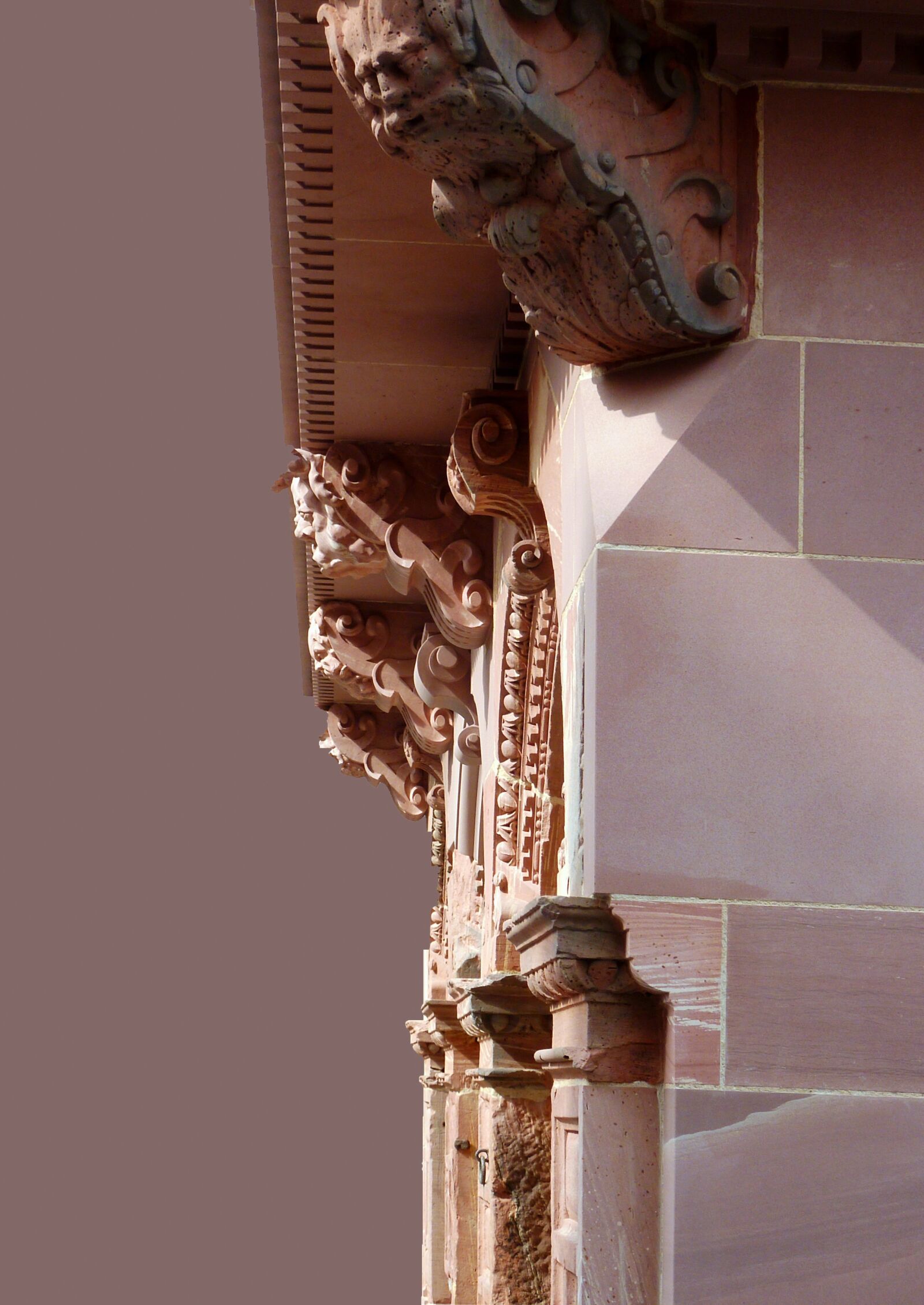 Panasonic DMC-TZ7 sample photo. Architecture, facade, sand stone photography