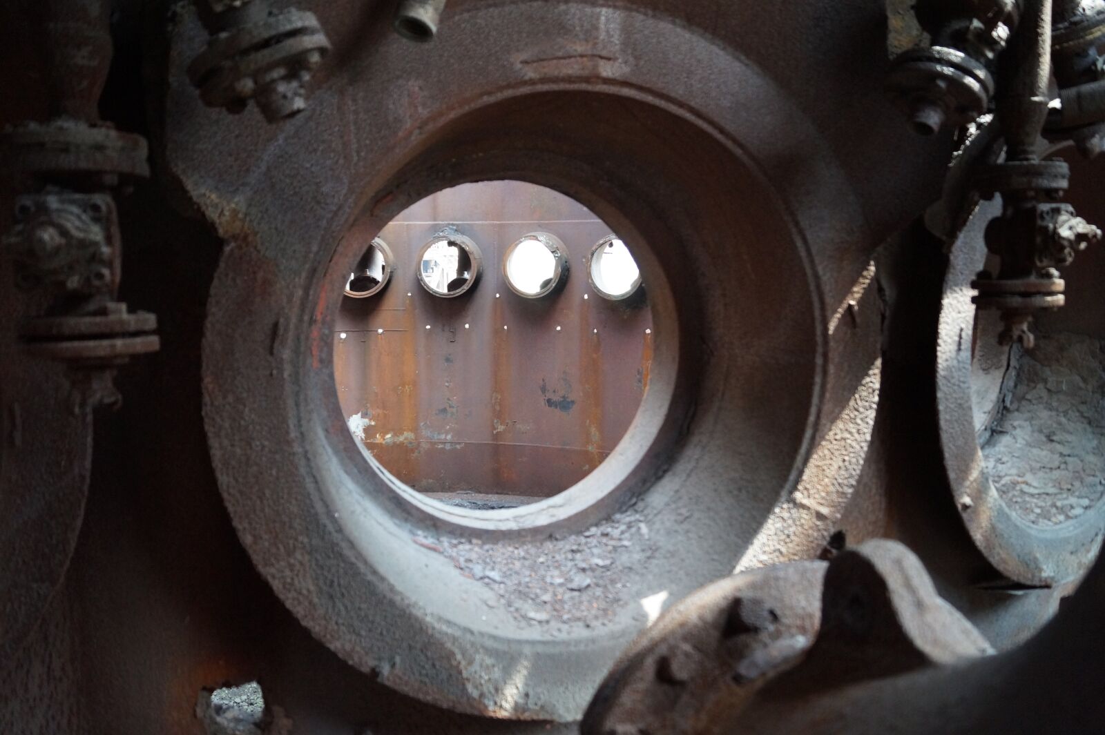 Sony DT 18-55mm F3.5-5.6 SAM II sample photo. Industry, ruhr area, steel photography