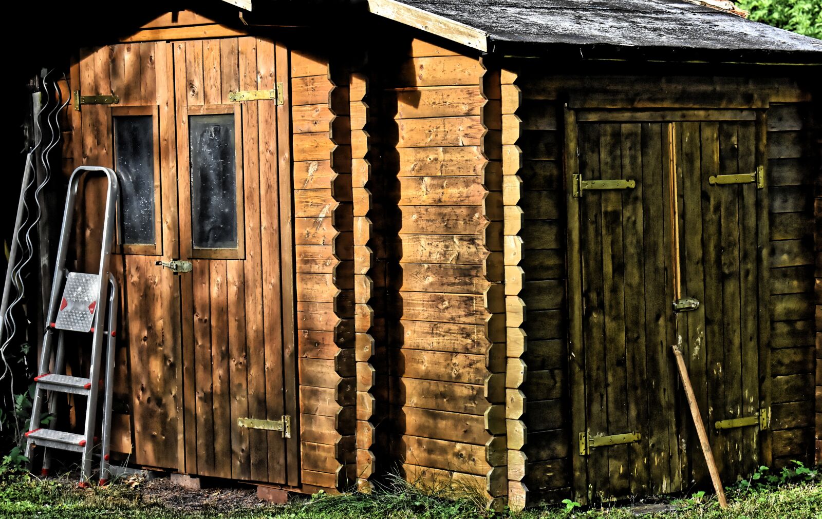 Nikon D7200 sample photo. Garden shed, hut, wood photography