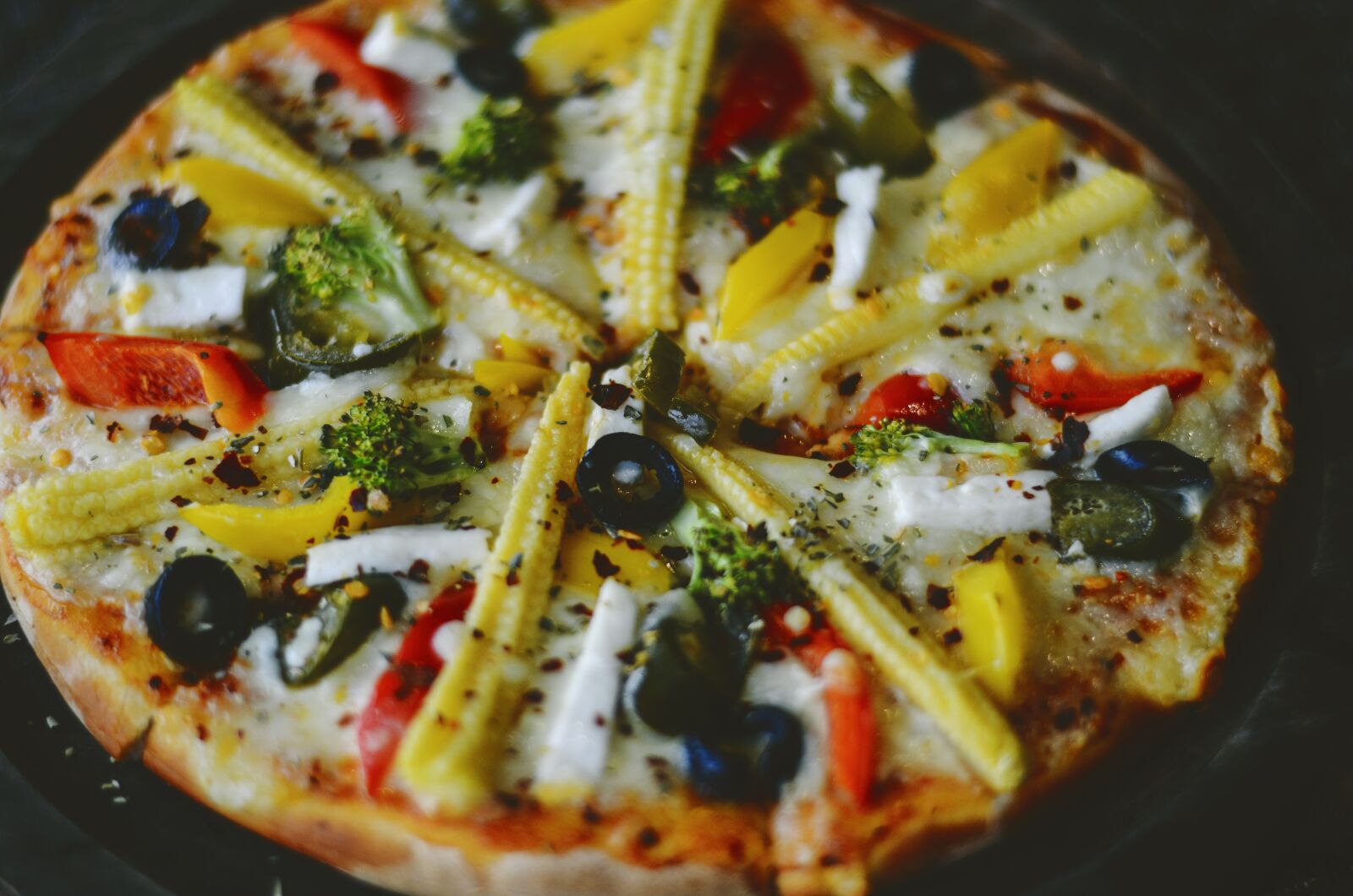 Nikon D7000 sample photo. Pizza, delicious, food photography